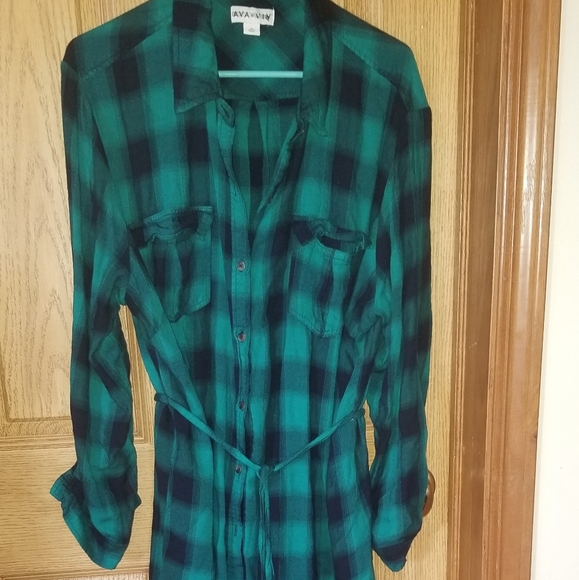 Ava & Viv Dresses & Skirts - 4/$25 Ava and Viv flannel dress